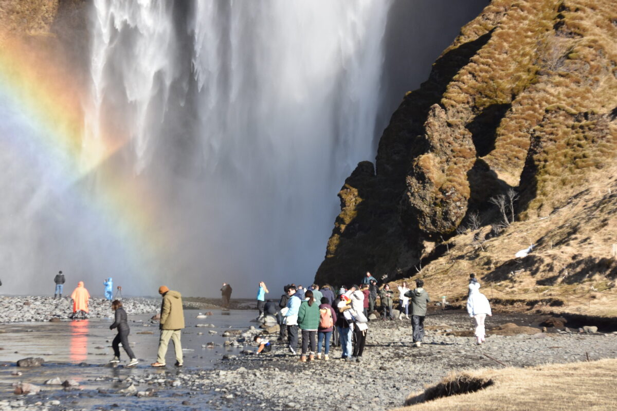 דרום איסלנד המפלים המופלאים.